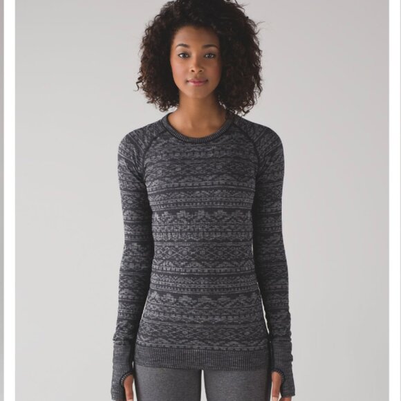 Lululemon Women's Rest less Pullover - Heathered Black - Picture 1 of 10